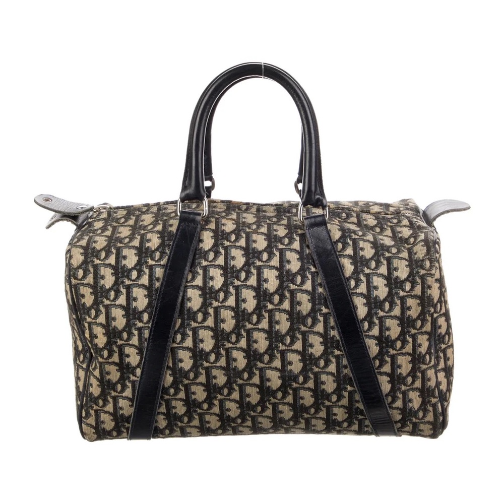 Dior vintage trotter Boston bag